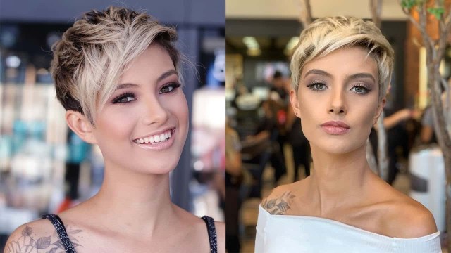 The pixie cut