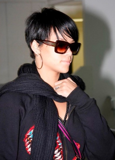 Trendy Short Black Hairstyle 2014