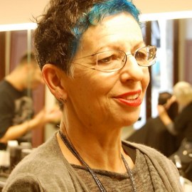 Trendy Short Curly Hairstyle for Older Women Over 60