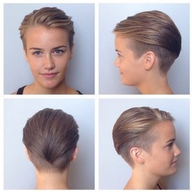 Undercut Short Haircut for Women