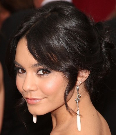 Vanessa Hudgens Twisted Bun Updo Vanessa Hudgens Twisted Bun Updo