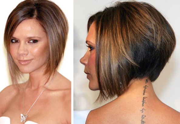 Victoria Beckham Graduated bob Victoria Beckham Graduated bob