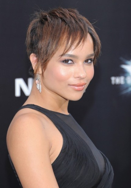 Celebrity Zoe Kravitz Short Straight Haircut for 2013 Celebrity Zoe Kravitz Short Straight Haircut for 2013