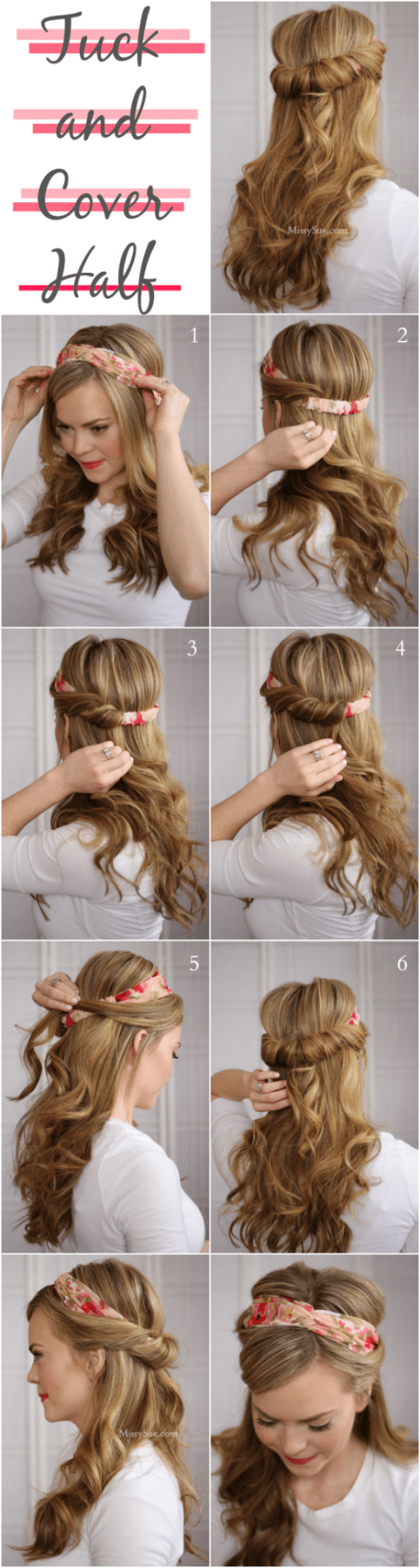 20 Hair Tutorials You Should Not Miss: Cute & Easy Hairstyles  20 Hair Tutorials You Should Not Miss: Cute & Easy Hairstyles