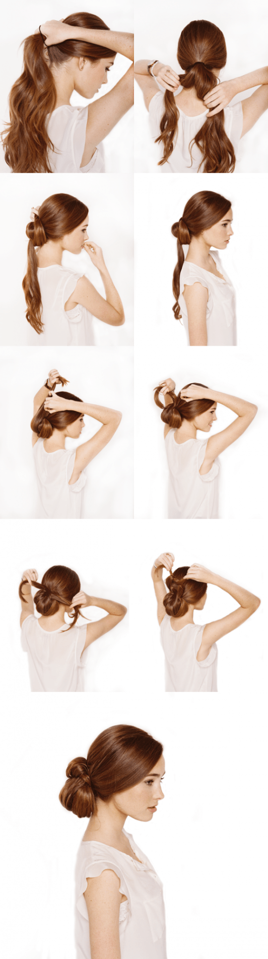 Hair Tutorials - DIY step by step tutorials